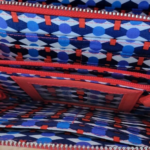 Vera Bradley Accordion Faux Leather Crossbody Bag - Picture 9 of 13